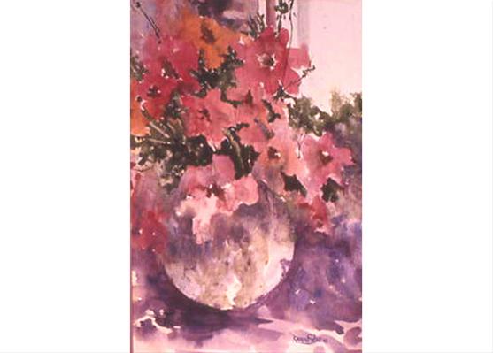 Floral in the Window