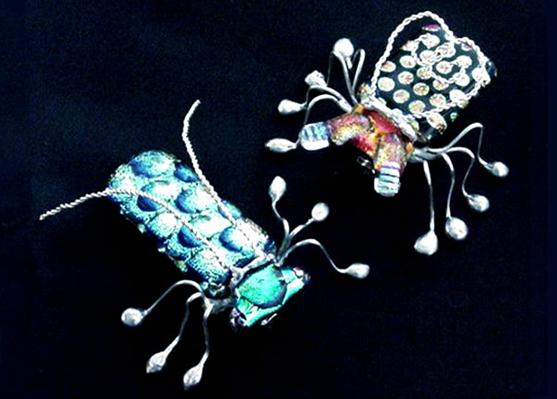 Space Bug Pins