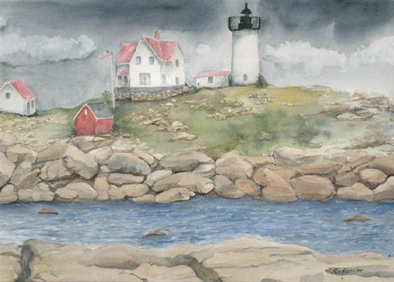 Light House in Maine