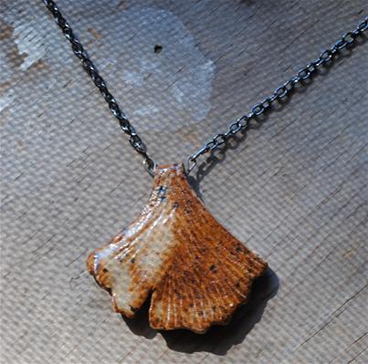 Gingko Necklace