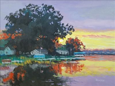 Jimmerson Lake Sunset