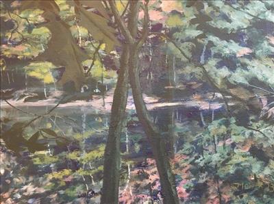 Through the Trees around the Water