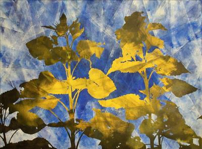 Sunflower Abstract I