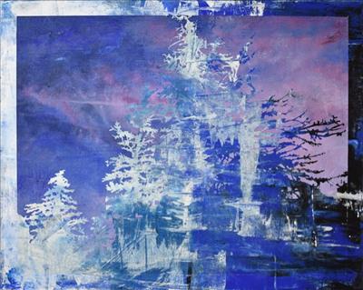 Evergreen Abstract I